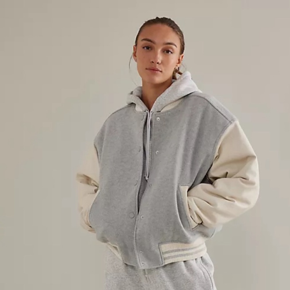 Anthropologie Varsity Jacket